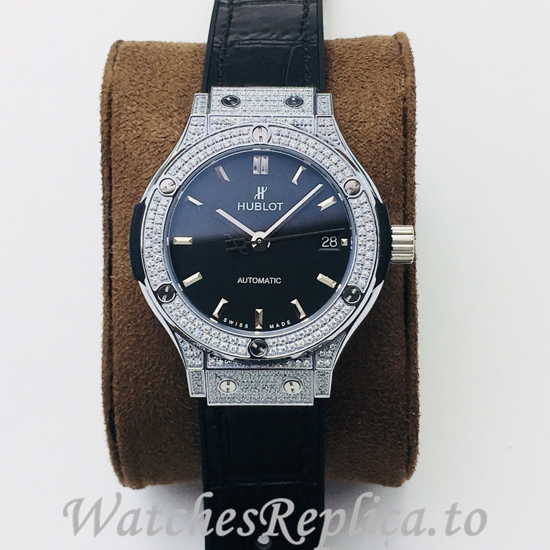 Hublot Replica Classic-Fusion-Series Leather strap 38MM