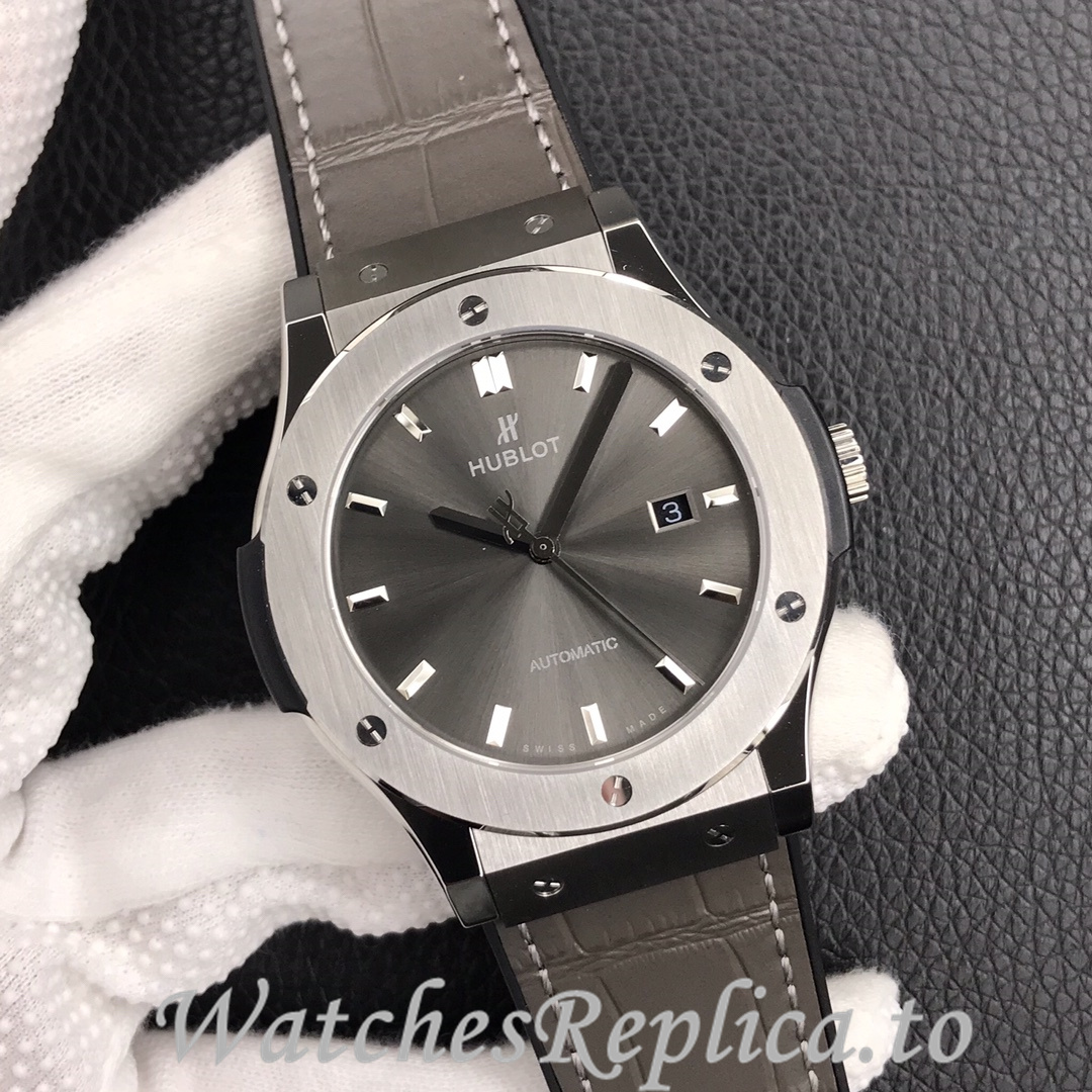 Hublot Replica Classic Fusion Series Leather strap 45MM