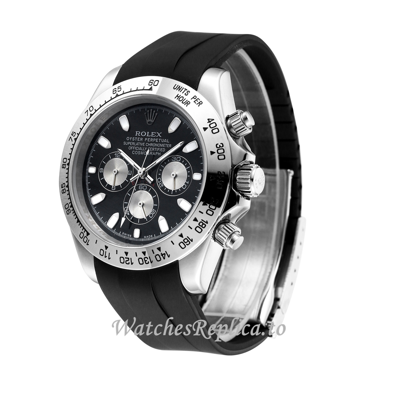 Rolex Daytona Automatic 116519LN 40MM Replica Watch - WatchesReplica.to