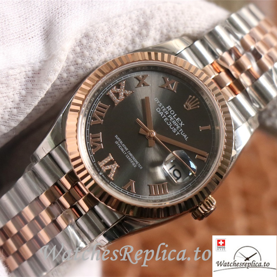 Swiss Rolex Datejust Replica 126233 Stainless steel strap 36MM - Replica Watches Shop