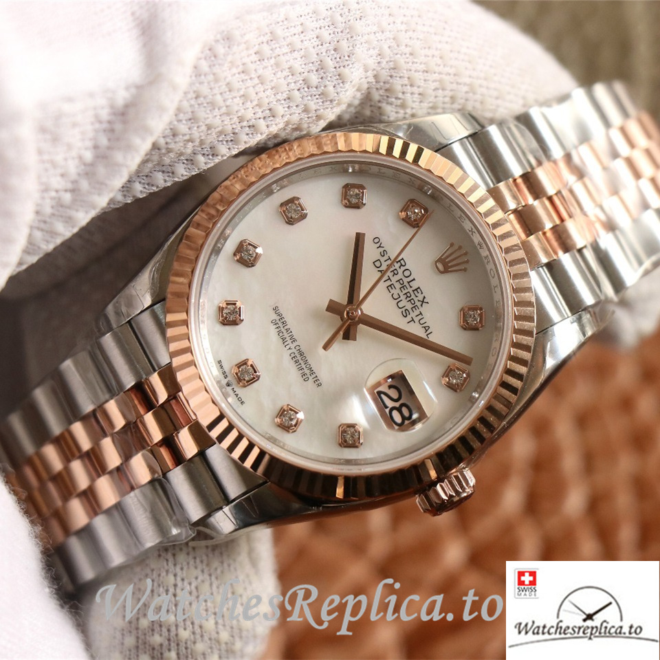 Swiss Rolex Datejust Replica 126233 Stainless steel strap 36MM - Replica Watches Shop
