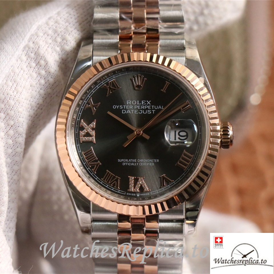 Swiss Rolex Datejust Replica 126233 Stainless steel strap 36MM - Replica Watches Shop