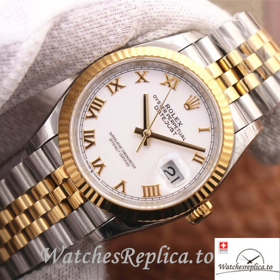 Swiss Rolex Datejust Replica 126233 Stainless steel strap 36MM - Replica Watches Shop