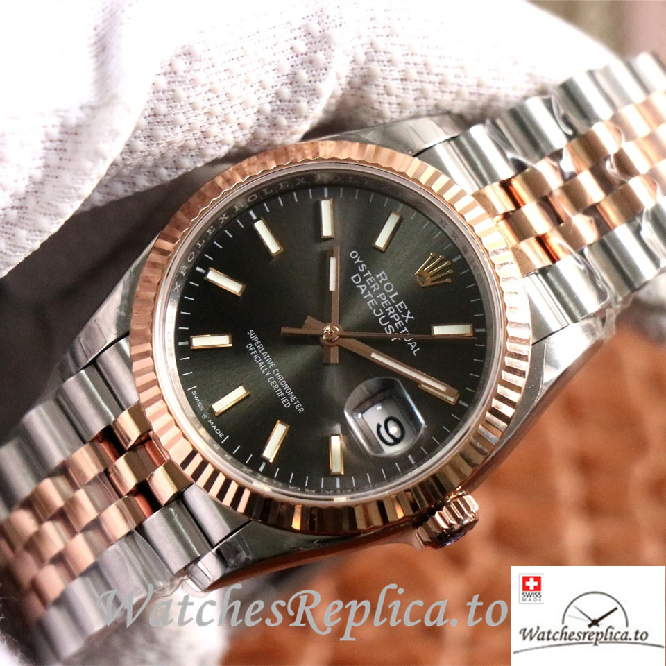 Swiss Rolex Datejust Replica 126233 Stainless steel strap 36MM - Replica Watches Shop