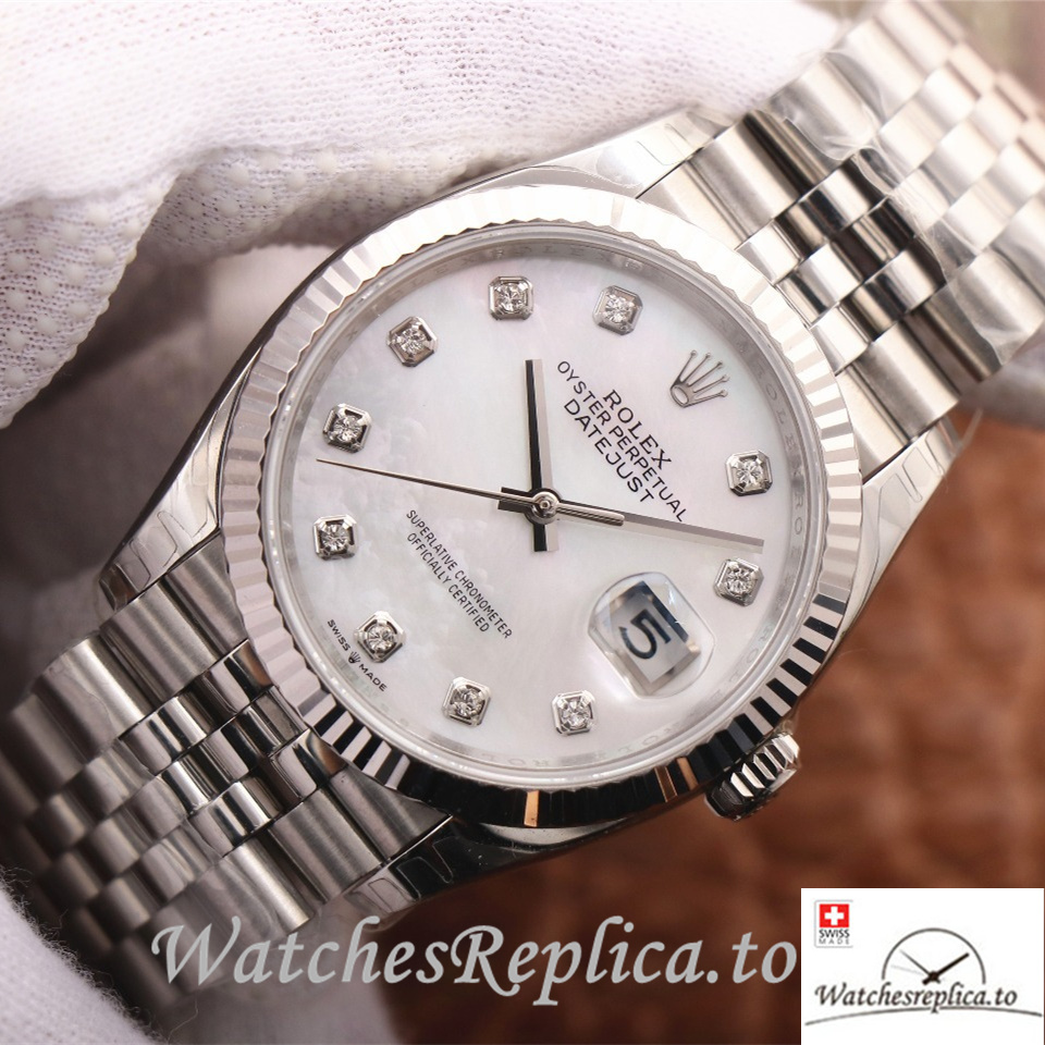 Swiss Rolex Datejust Replica 126233 Stainless steel strap 36MM - Replica Watches Shop